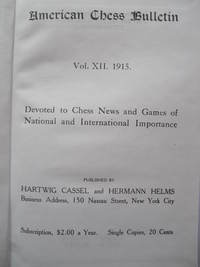 American Chess Bulletin 1915