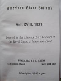 American Chess Bulletin 1921