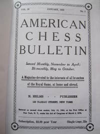 American Chess Bulletin 1923