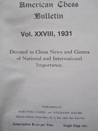 American Chess Bulletin 1931