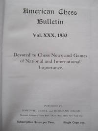 American Chess Bulletin 1933