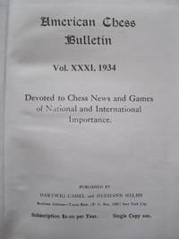 American Chess Bulletin 1934