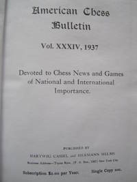 American Chess Bulletin 1937