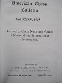 American Chess Bulletin 1938