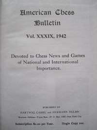 American Chess Bulletin 1942