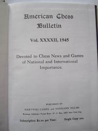 American Chess Bulletin 1945