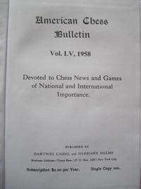 American Chess Bulletin 1958