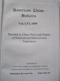 American Chess Bulletin 1959