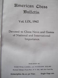 American Chess Bulletin 1962