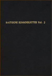 Baeltische Schachblätter 1905-1908