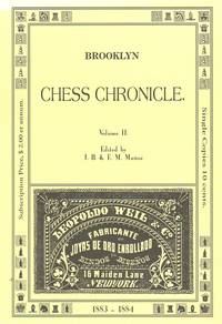 Brooklyn Chess Chronicle 1883-1884