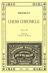 Brooklyn Chess Chronicle 1885-1886