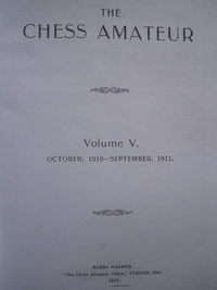 Chess Amateur, Vol. 5