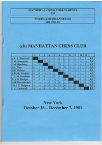 (ch) Manhattan Chess Club, 1901