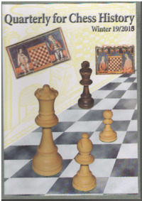 Quarterly for Chess History, Volume 5, No. 19