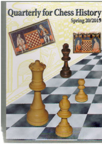 SUBSCRIPTION - Quarterly for Chess History Vol. 6,  Issues 21-24