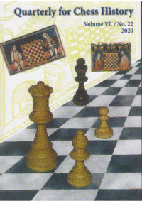 Quarterly for Chess History, Volume VI., No. 22