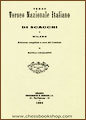 Milano 1883. Terzo Torneo Nazionale Italiano Di Scacchi in Milano